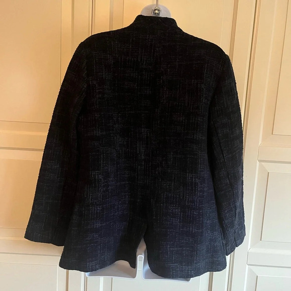 Eileen Fisher Crosshatch
Cotton Tencel Stretch Navy Jacket Size XS. NWOT Office - Picture 7 of 13